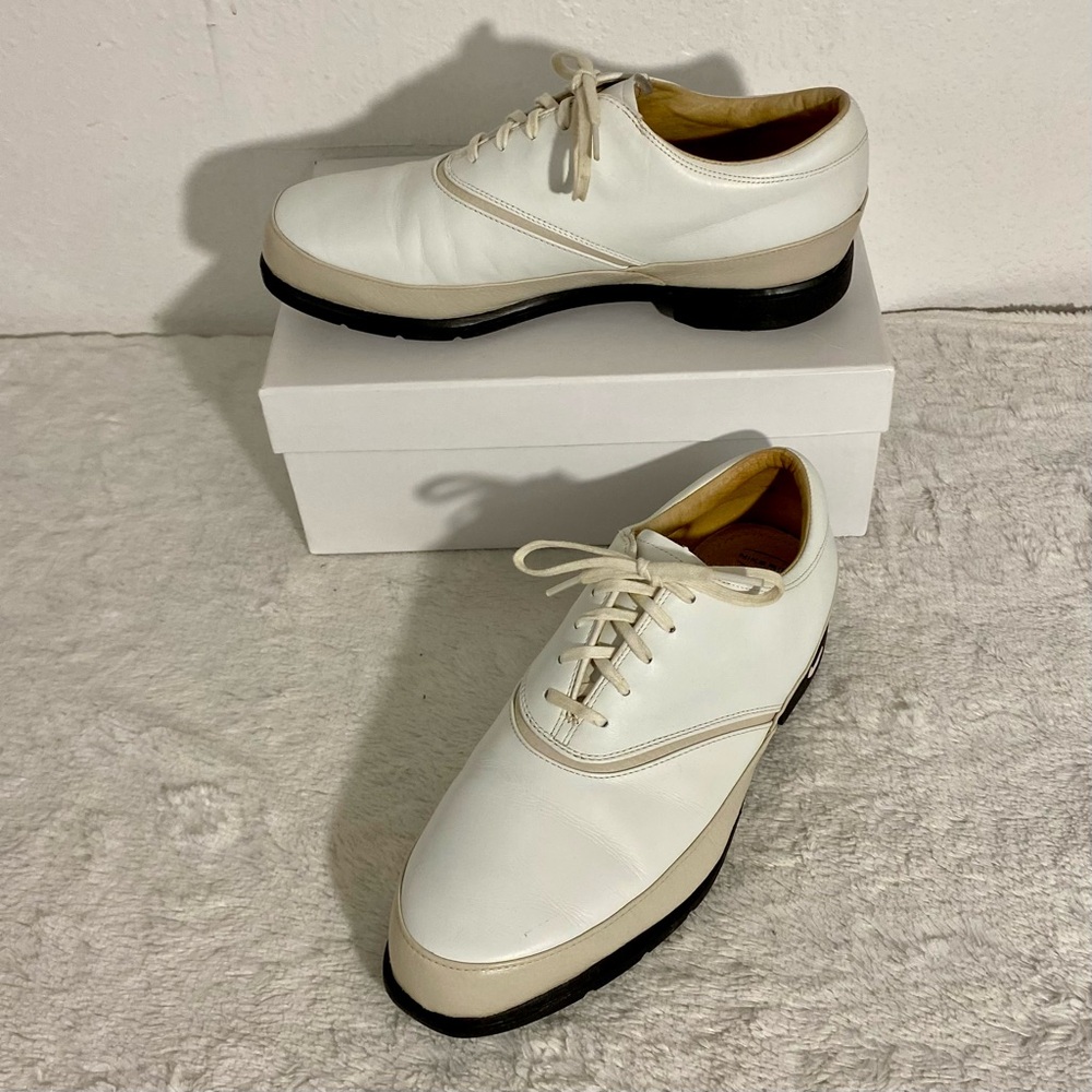 Nike Air Verdana Last White Leather Comfort Golf Shoes Women’s Size 8.5W